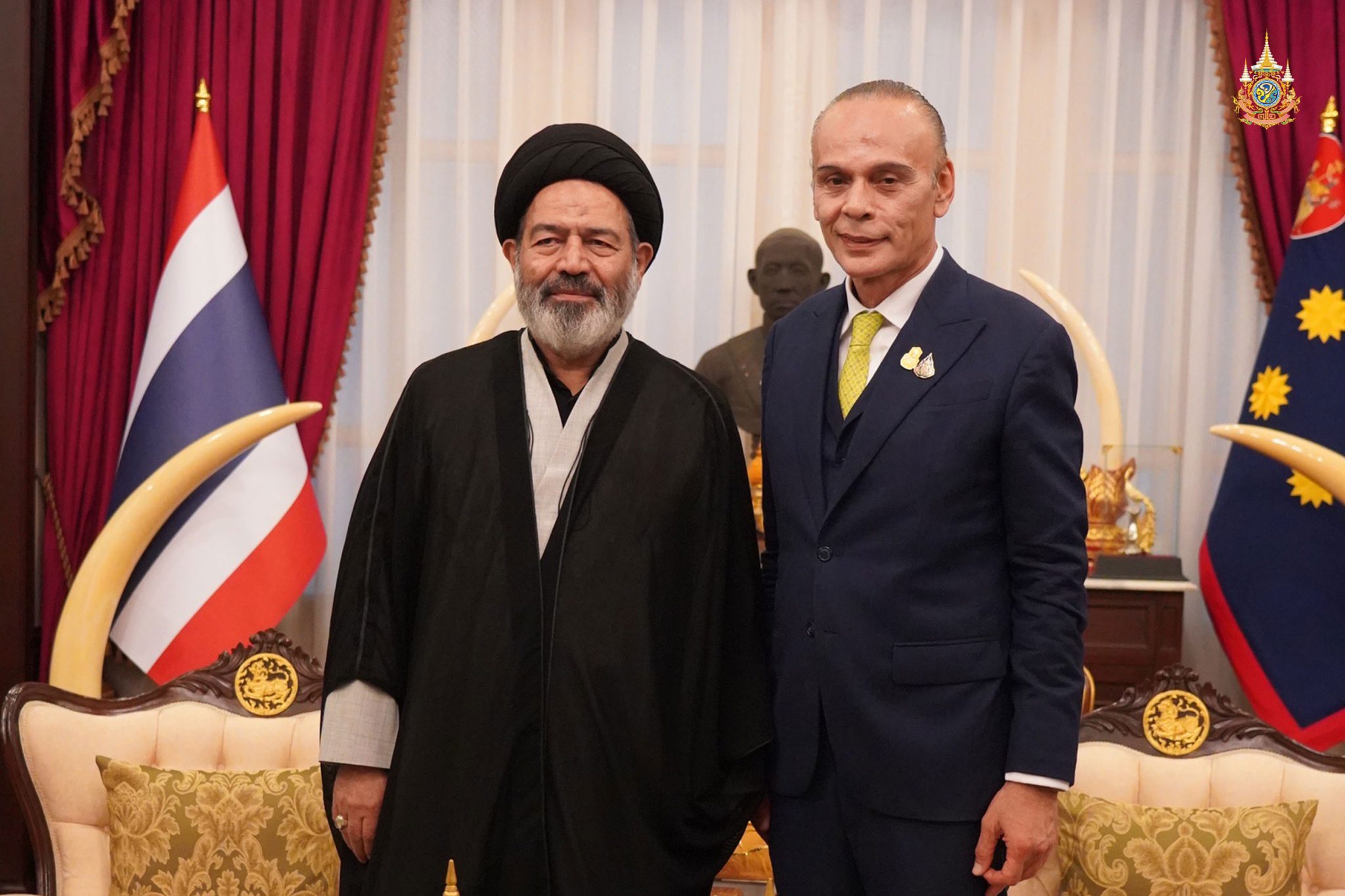 ต้อนรับผู้แทนผู้นำสูงสุดสาธารณรัฐอิสลามแห่งอิหร่าน