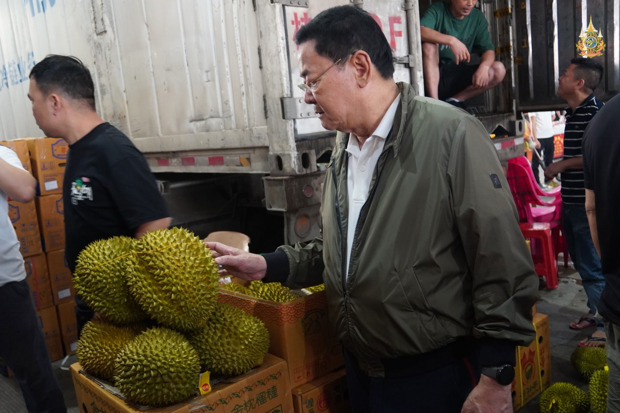 “นภินทร” บุก "HIGREEN" ตลาดค้าส่งผลไม้ใหญ่สุดในกว่างซี ของจีน