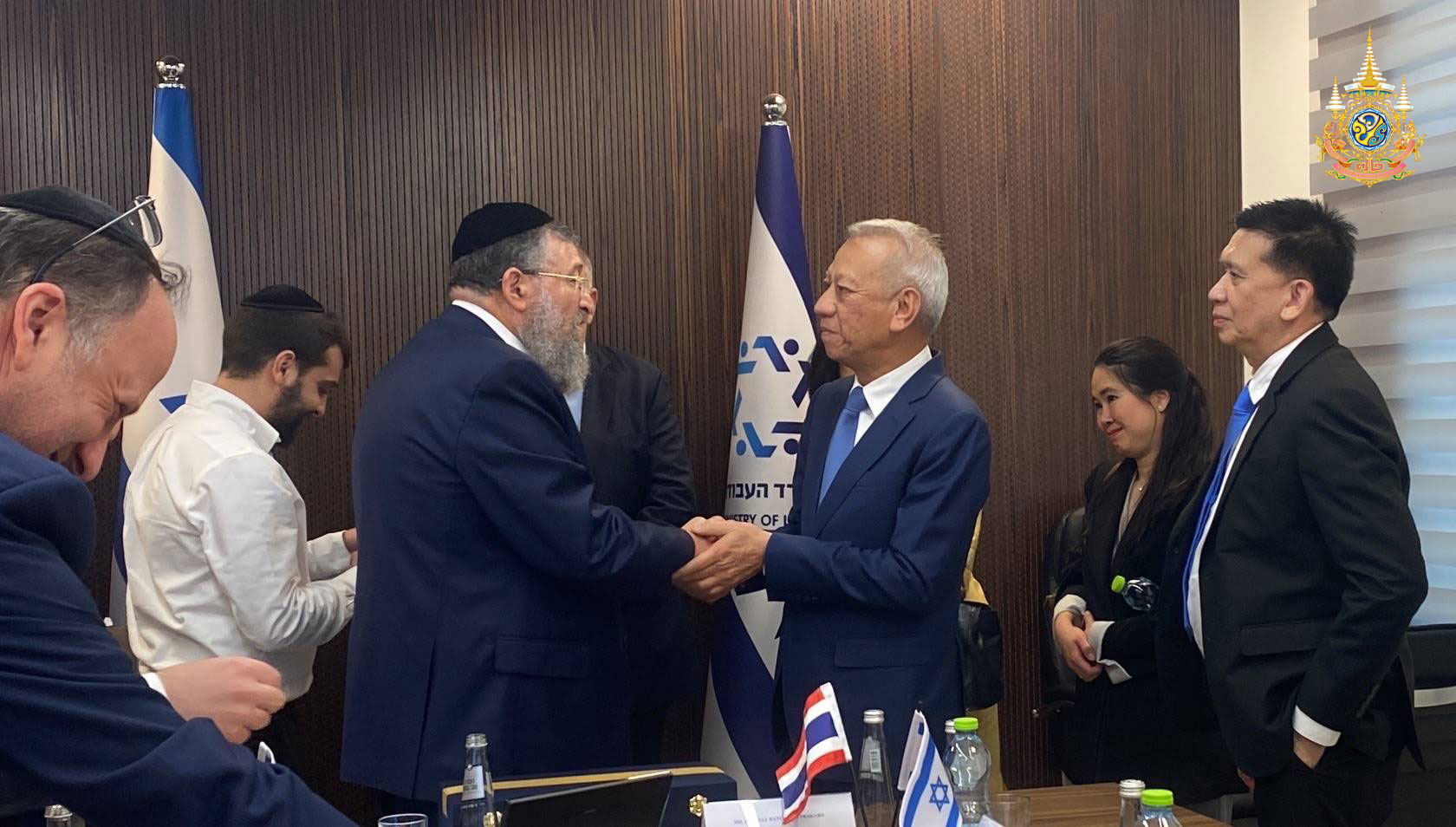 สำเร็จ! คุย 3 รมว.อิสราเอล เพิ่มจ้างงานใหม่