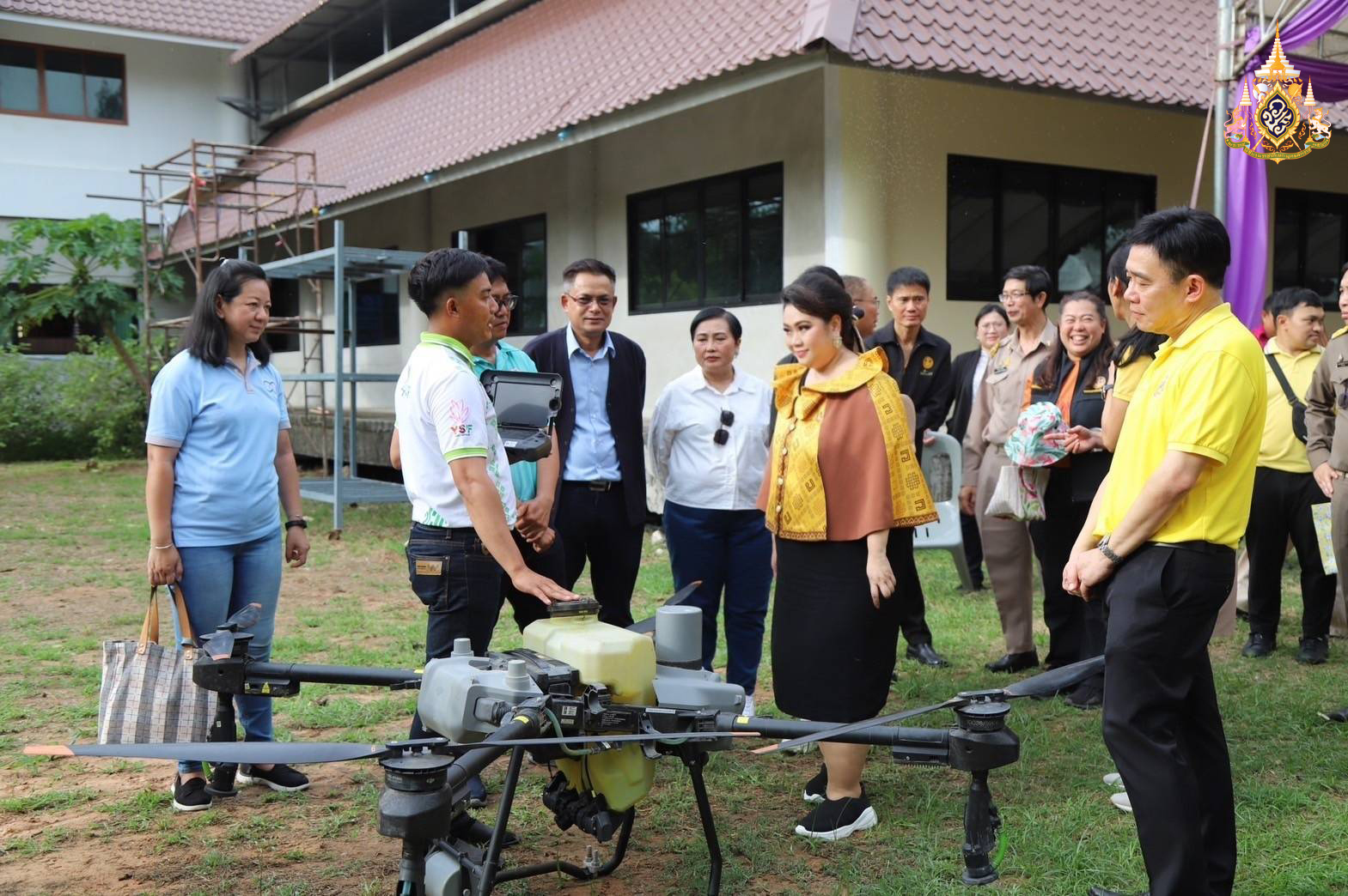 “ศุภมาส” ลงพื้นที่ จ.ชัยภูมิ ก่อนประชุม ครม.สัญจรโคราช ชูนโยบาย “โดรนแก้จนเพื่อการเกษตร” ลดการสัมผัสสารเคมี ลดต้นทุนให้เกษตรกร ประหยัดทั้งเวลาและแรงงาน