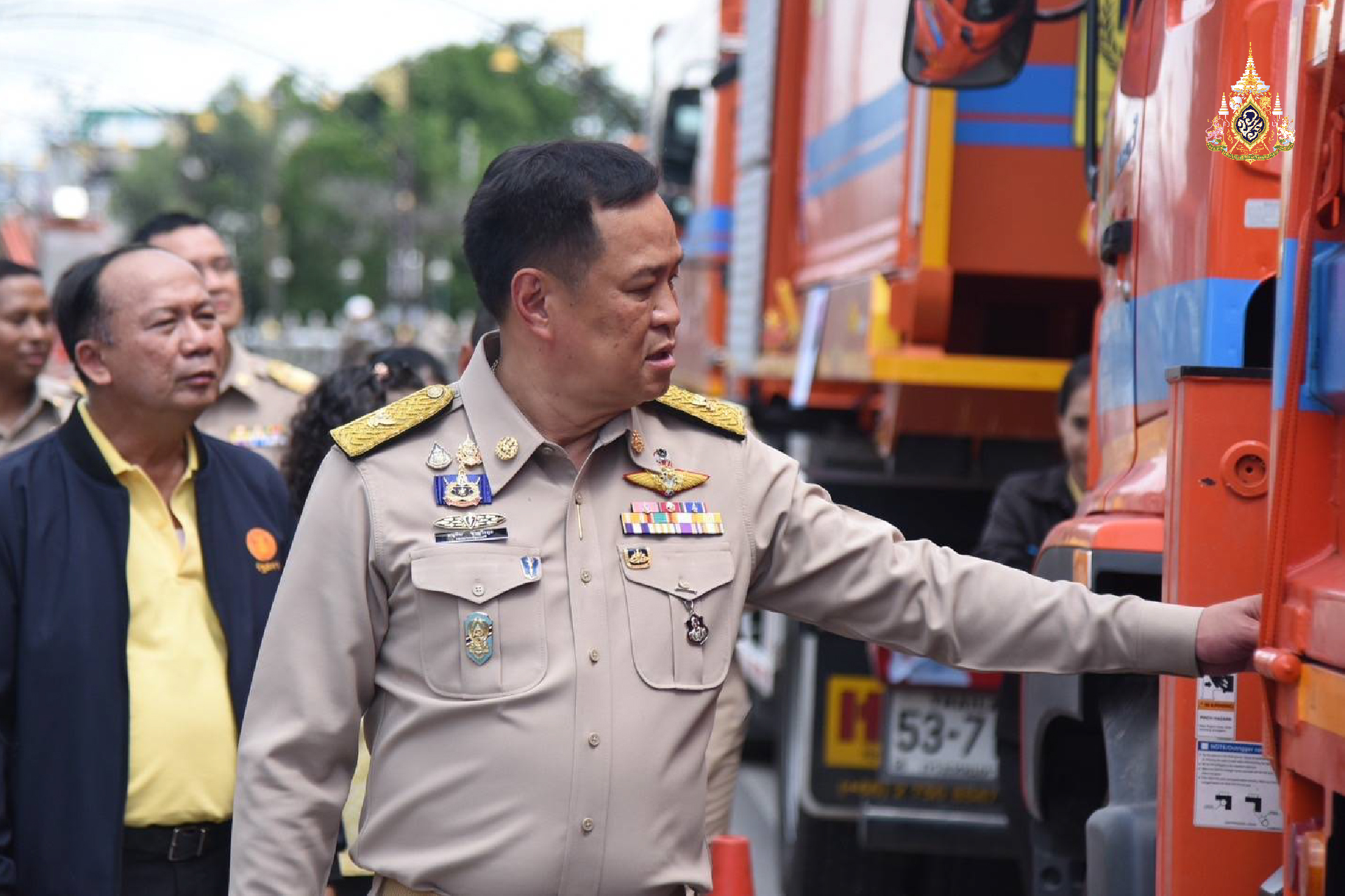 ติดตามสถานการณ์น้ำ พร้อมช่วย ปชช.กรณีฉุกเฉิน