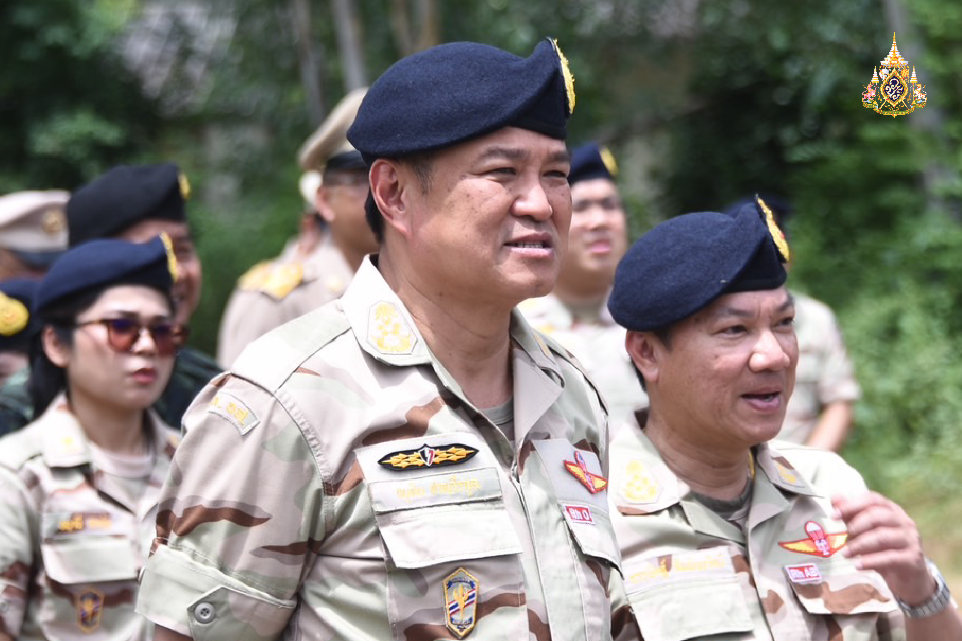 อนุทิน นำทีม รมช.เยี่ยม อส.ฝึกภาคสนาม ปลุกขวัญกำลังใจ