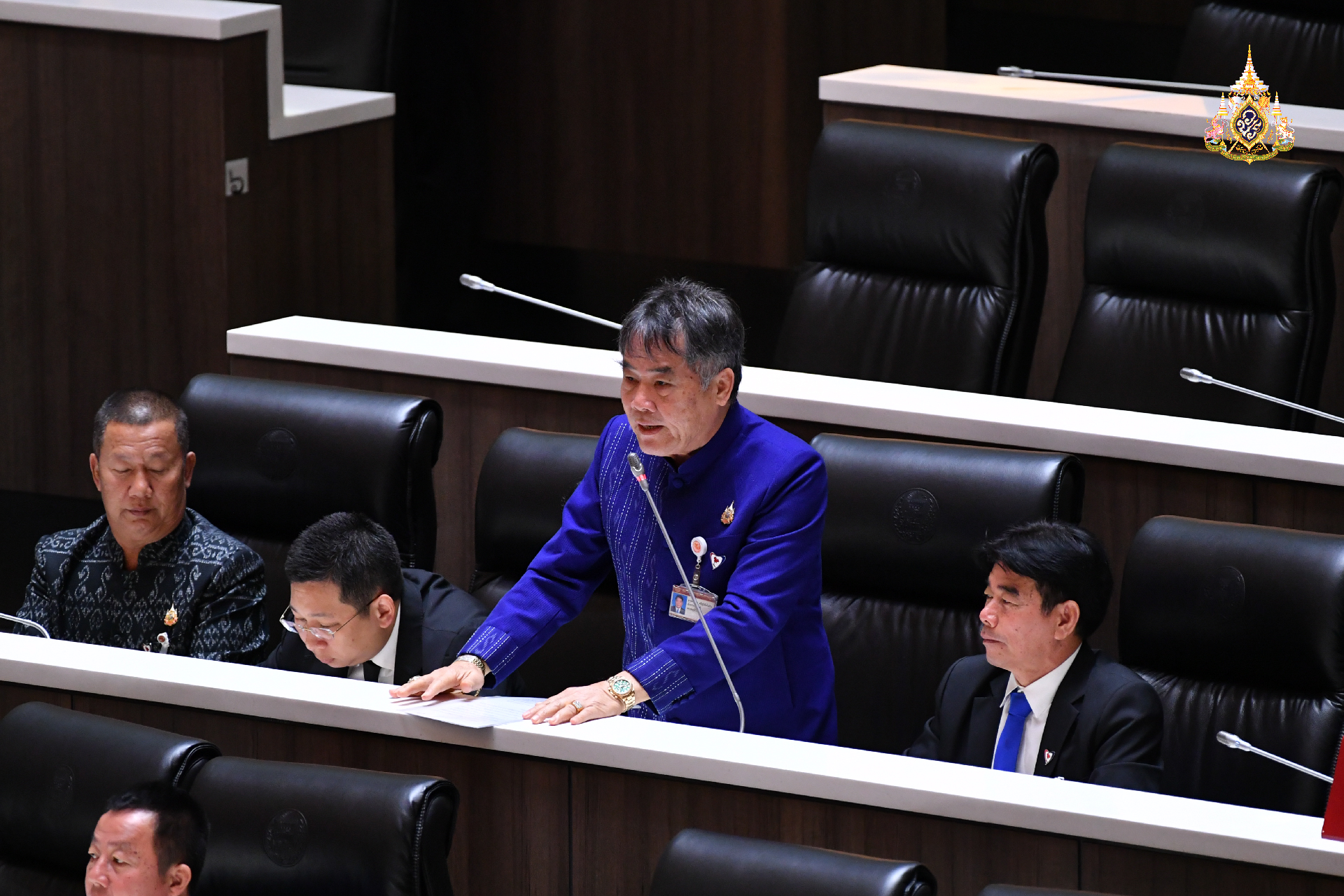 "สส.พรชัย" จี้แก้ภัยแล้ง ขุดลอกอ่างเก็บน้ำซับฝาง โรคระบาดในนาข้าว เสียหาย 5 พันไร่