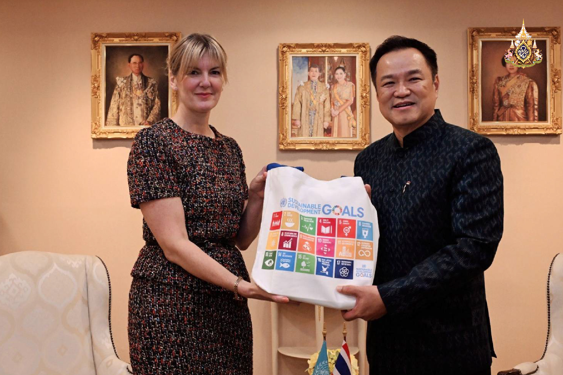 หารือผู้แทน UNDP  ประจำประเทศไทย