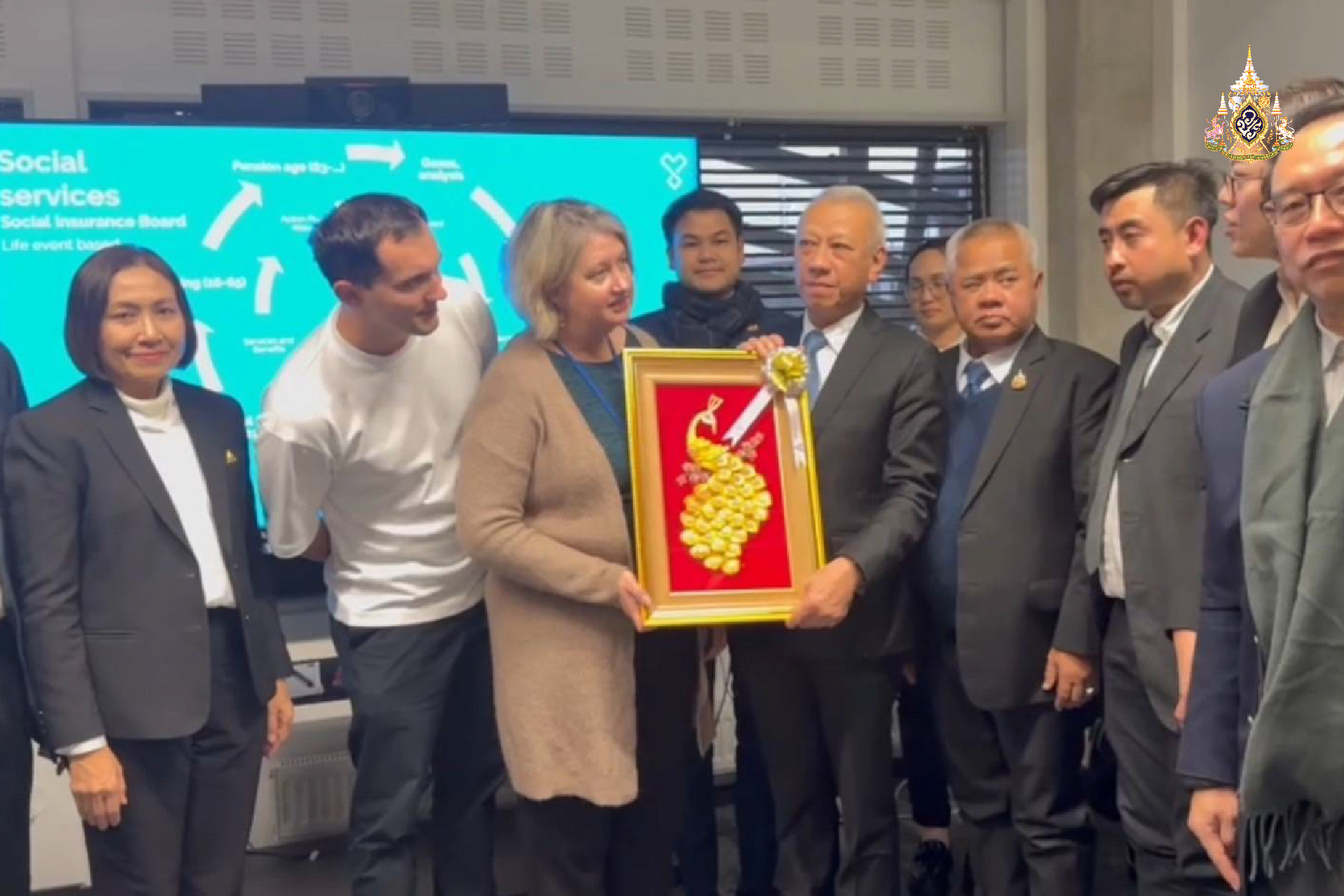 ลุย! เพื่อแรงงาน  ถกประกันสังคมเอสโตเนีย