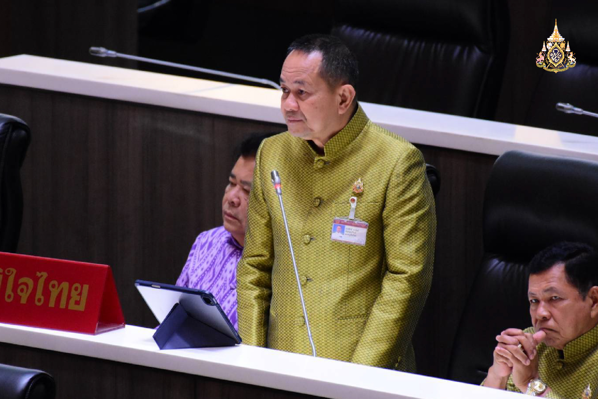 "สส.ศักดิ์" หารือประตูระบายน้ำชำรุดลำน้ำมาศตื้นเขินขอสร้างอ่างเก็บน้ำแก้ภัยแล้ง