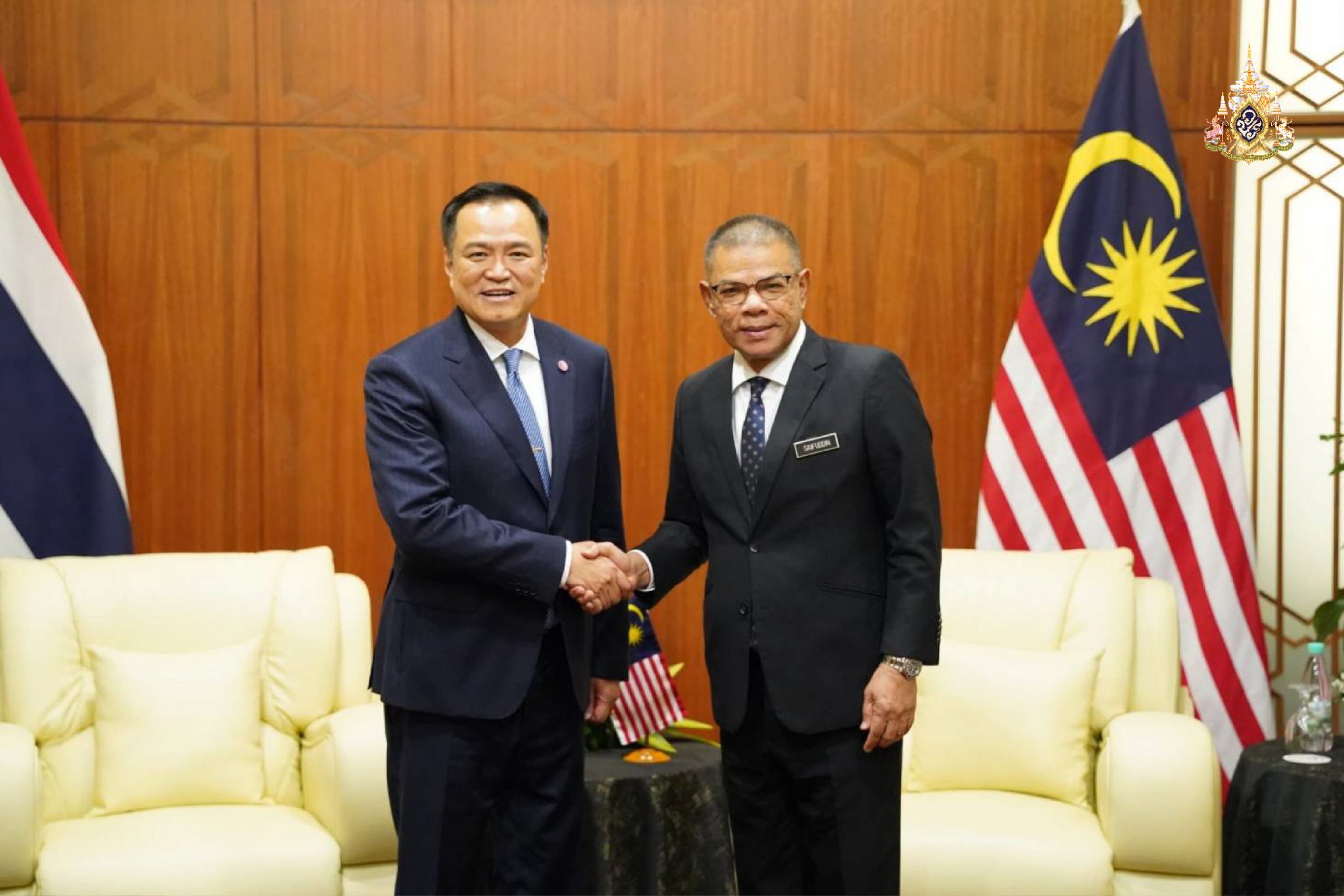 หารือ รมว.มท มาเลเซีย  ร่วมมือเศรษฐกิจ ความมั่นคง