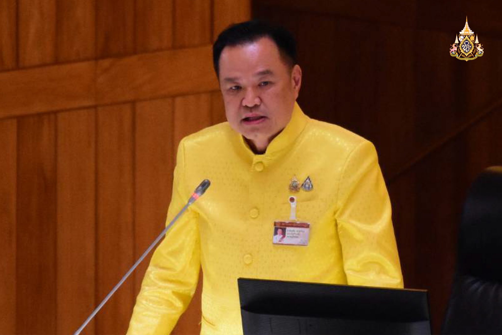 "อนุทิน" ให้กำลังใจ นายกฯ ย้ำที่ดิน อัลไพน์ เขากระโดง ไม่เกี่ยวข้องกัน กรมที่ดินทำตาม ศาลตัดสิน