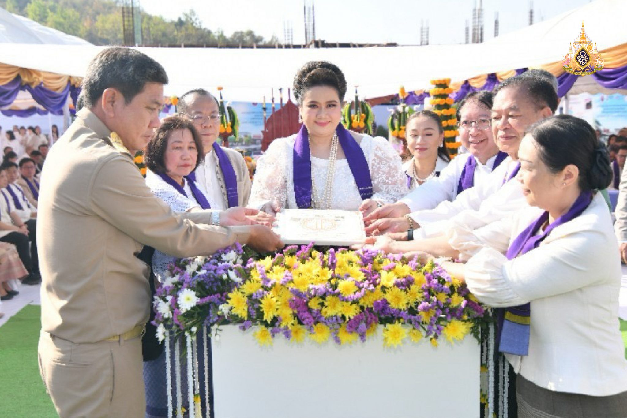 วางศิลาฤกษ์ ศูนย์พัฒนาผู้ประกอบการนวัตกรรมฯ  ม.พะเยา