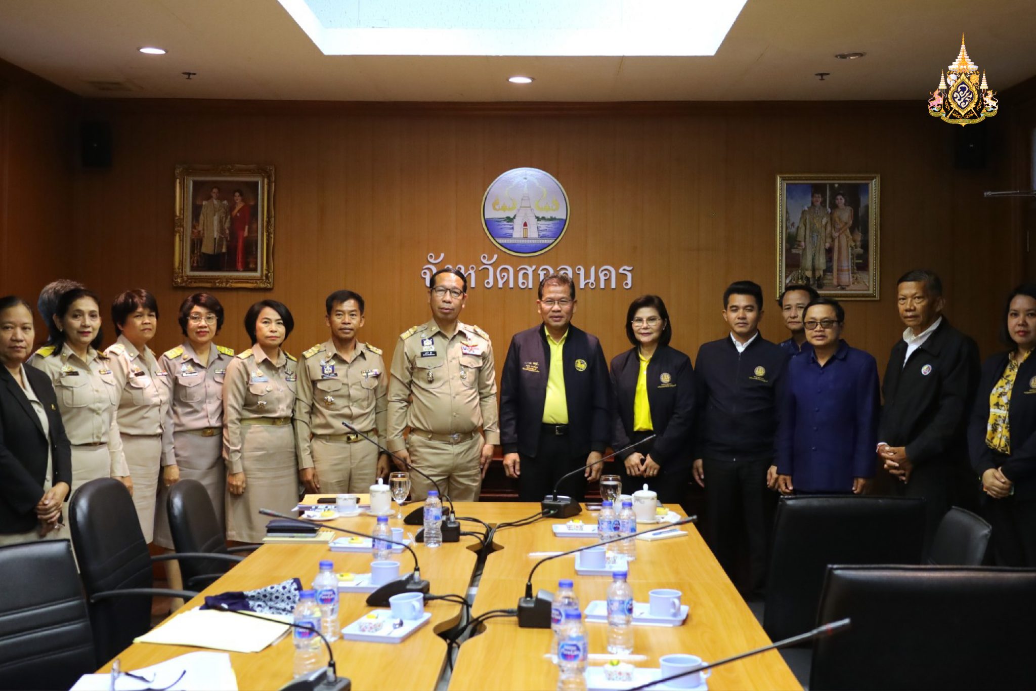 ลงพื้นที่พบผู้ว่าฯ สกลนคร   รับฟังข้อมูล - ปัญหาต่างๆ