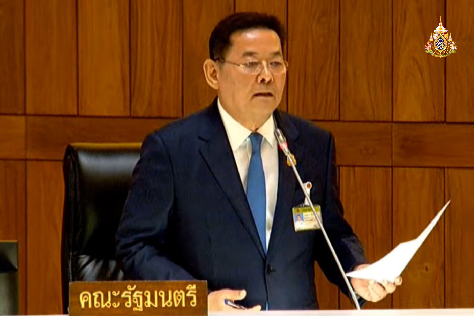 "นภินทร" แจงกระทู้ ช่วยเกษตรกรสวนทุเรียน เจรจาลดการตรวจสาร บีวาย 2 - แดดเมียม ยันไม่เอื้อเอกชนจีน ลดขั้นตอนหน้าด่าน