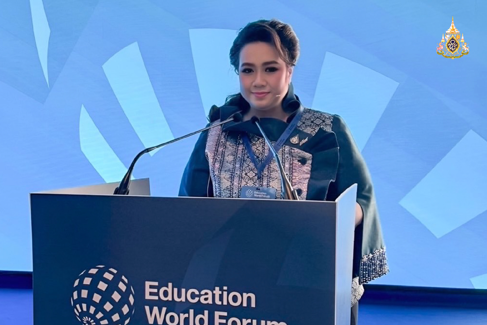 โชว์วิสัยทัศน์ใช้ AI ยกระดับคุณภาพ - ลดความเหลื่อมล้ำทางการศึกษาในไทย บนเวทีการประชุมรัฐมนตรีด้านการศึกษาใหญ่ที่สุดในโลก The 21st Annual Education World Forum 2025 ที่สหราชอาณาจักร