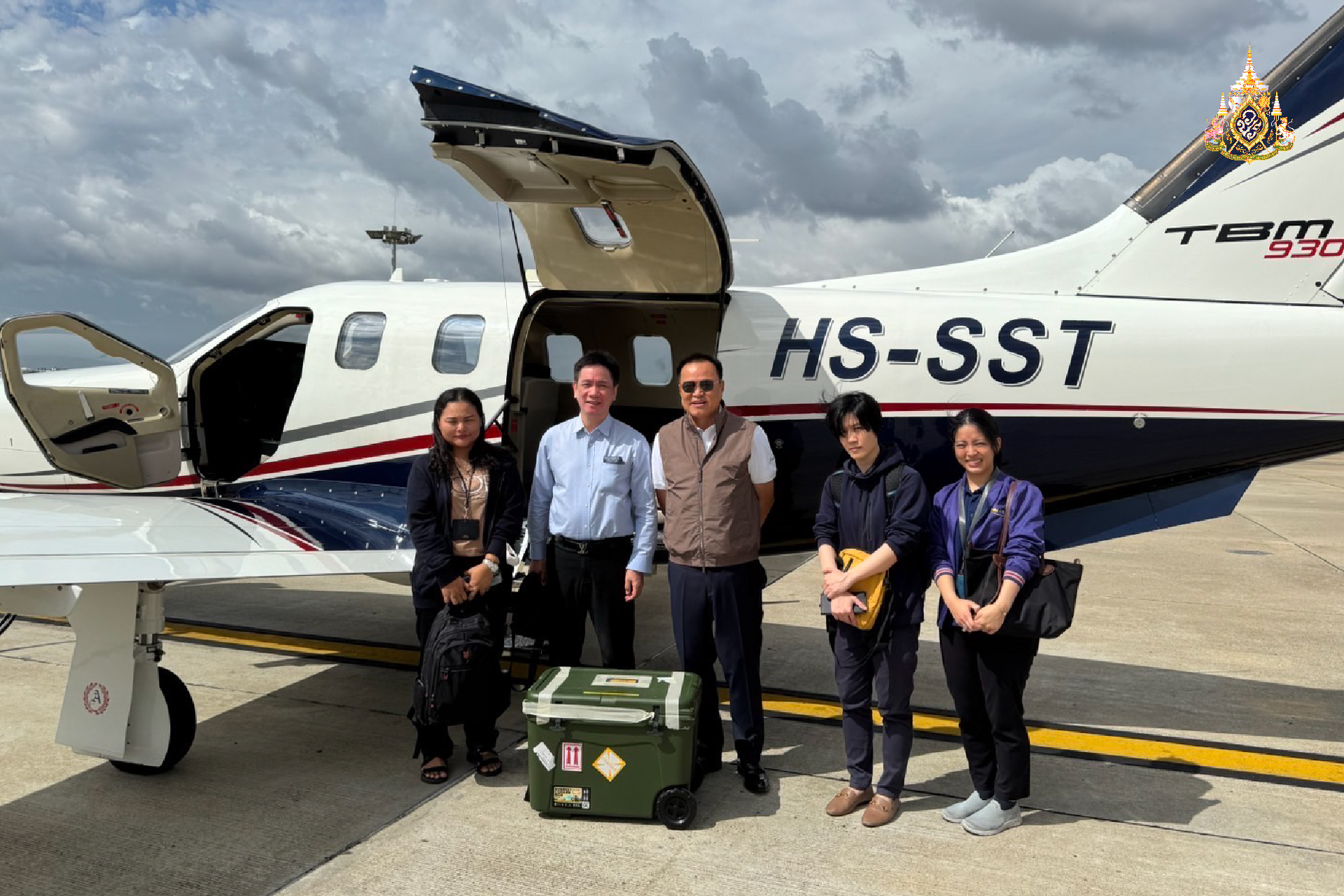 บินด่วน! พาทีมแพทย์  ลุยภารกิจหัวใจติดปีก