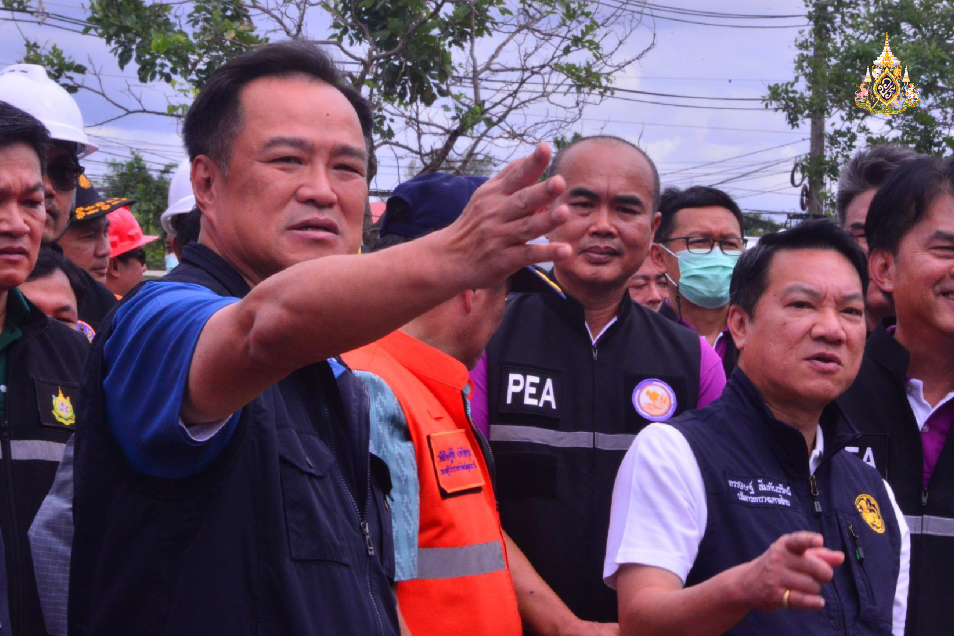 เยี่ยมให้กำลังใจ ผู้ประสบภัยเพลิงไหม้