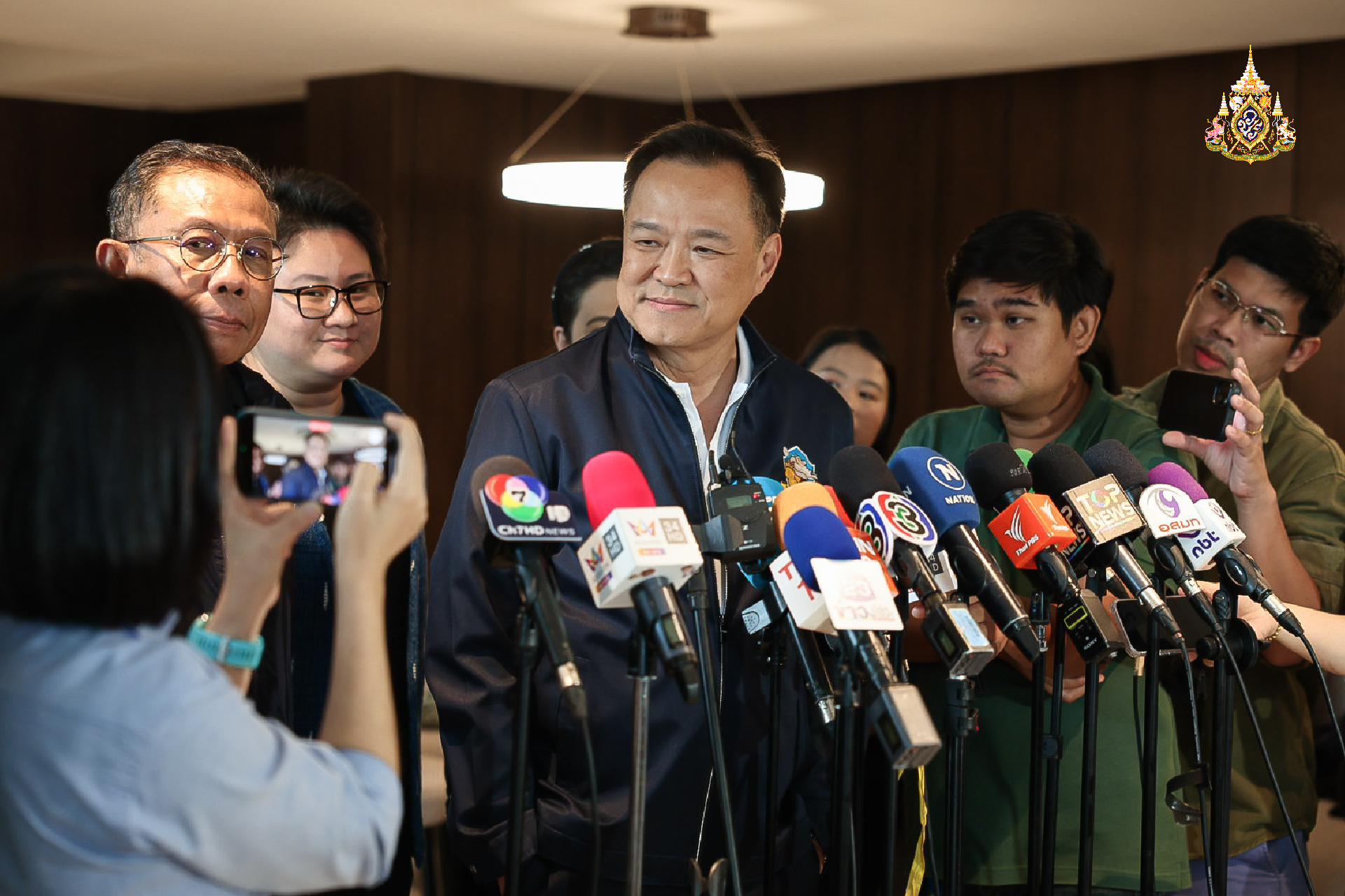 จบ ! "อนุทิน" ปฏิเสธข่าวลือ เสนอชื่อตัวเองเป็นนายกฯ ชั่วคราว