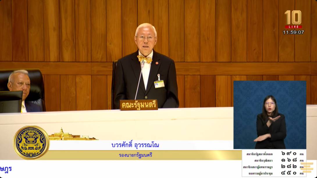 ‘บวรศักดิ์’ แจงรัฐบาลหนุนจัดทํารัฐธรรมนูญแต่ไม่ใช่ทั้งฉบับ