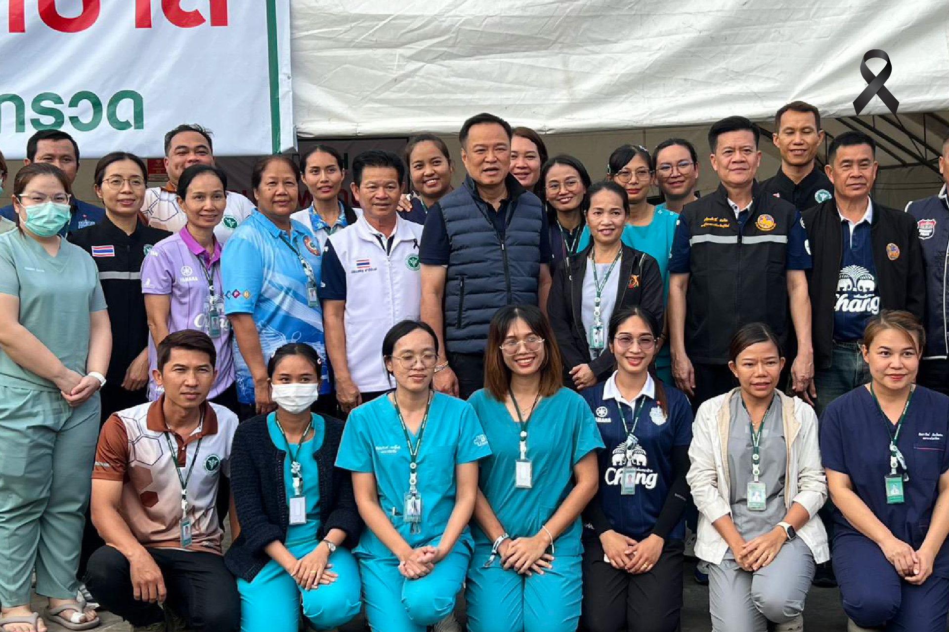 ลงพื้นที่บุรีรัมย์ เยี่ยมศูนย์อพยพ ให้กำลังใจชาวบ้าน–เจ้าหน้าที่