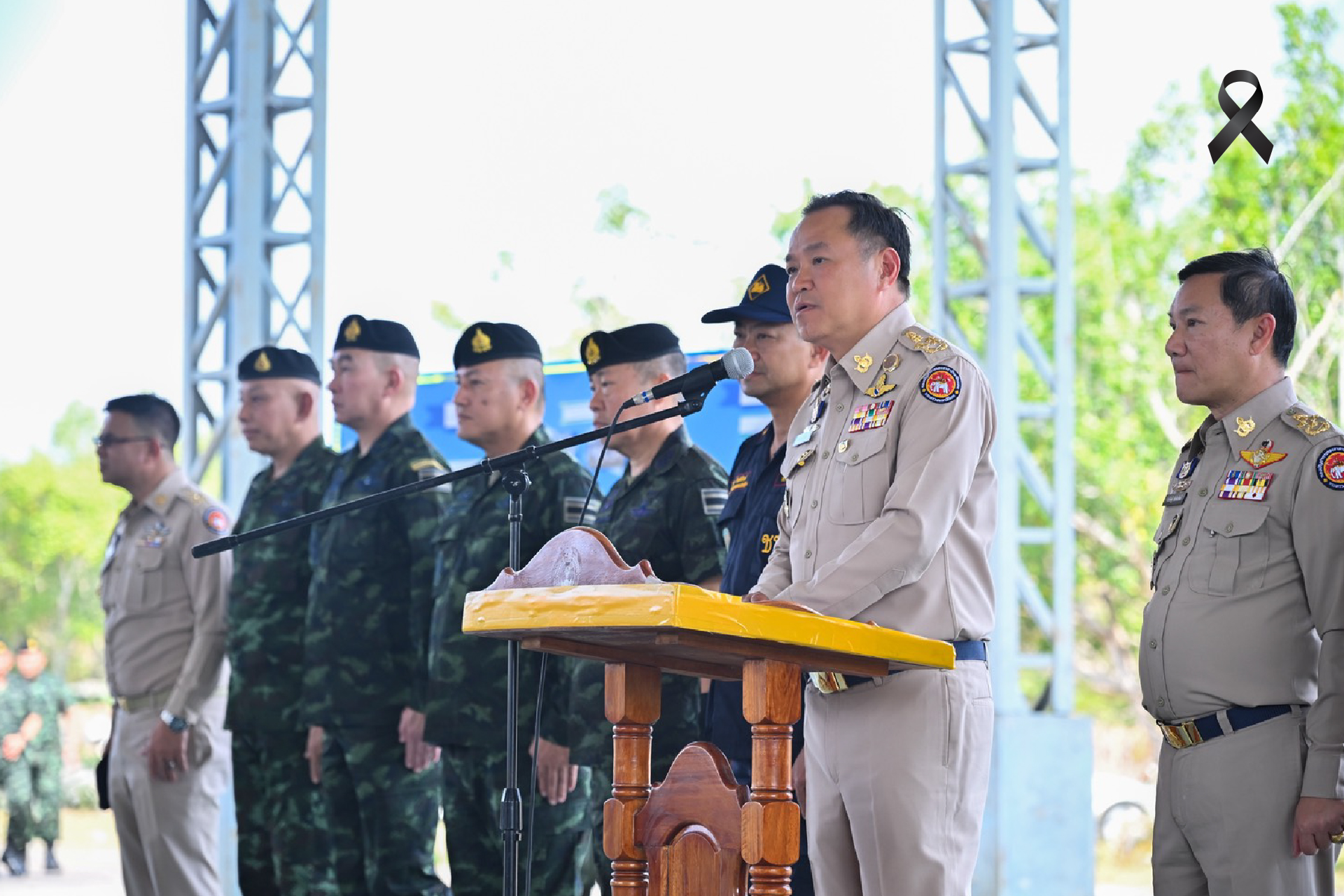 ลงพื้นที่ สระแก้ว - ตาพระยา  ให้กำลังใจปชช.แนวชายแดน
