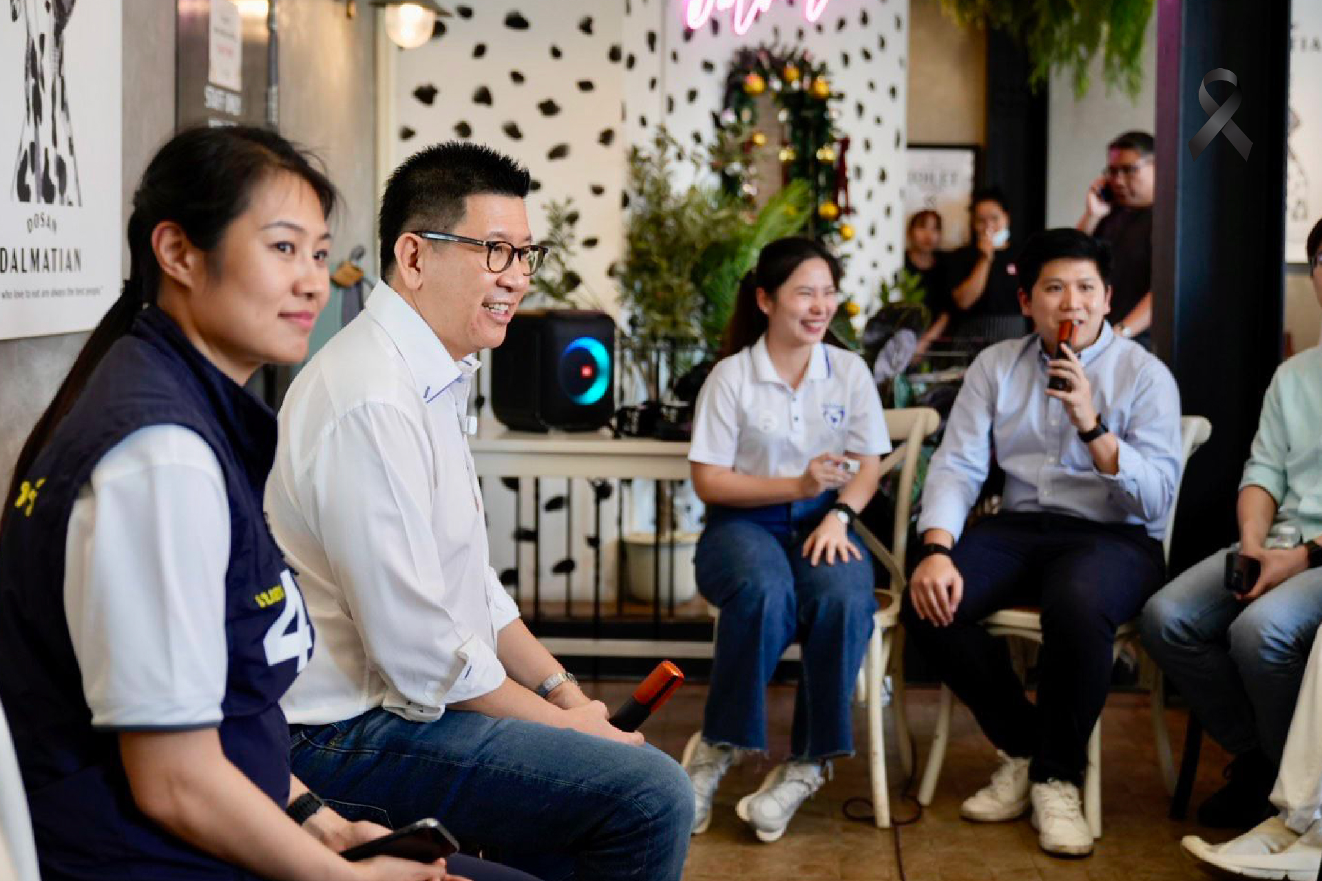 “ภูมิใจไทย” เดินสยาม ล้อมวงคุยคนรุ่นใหม่